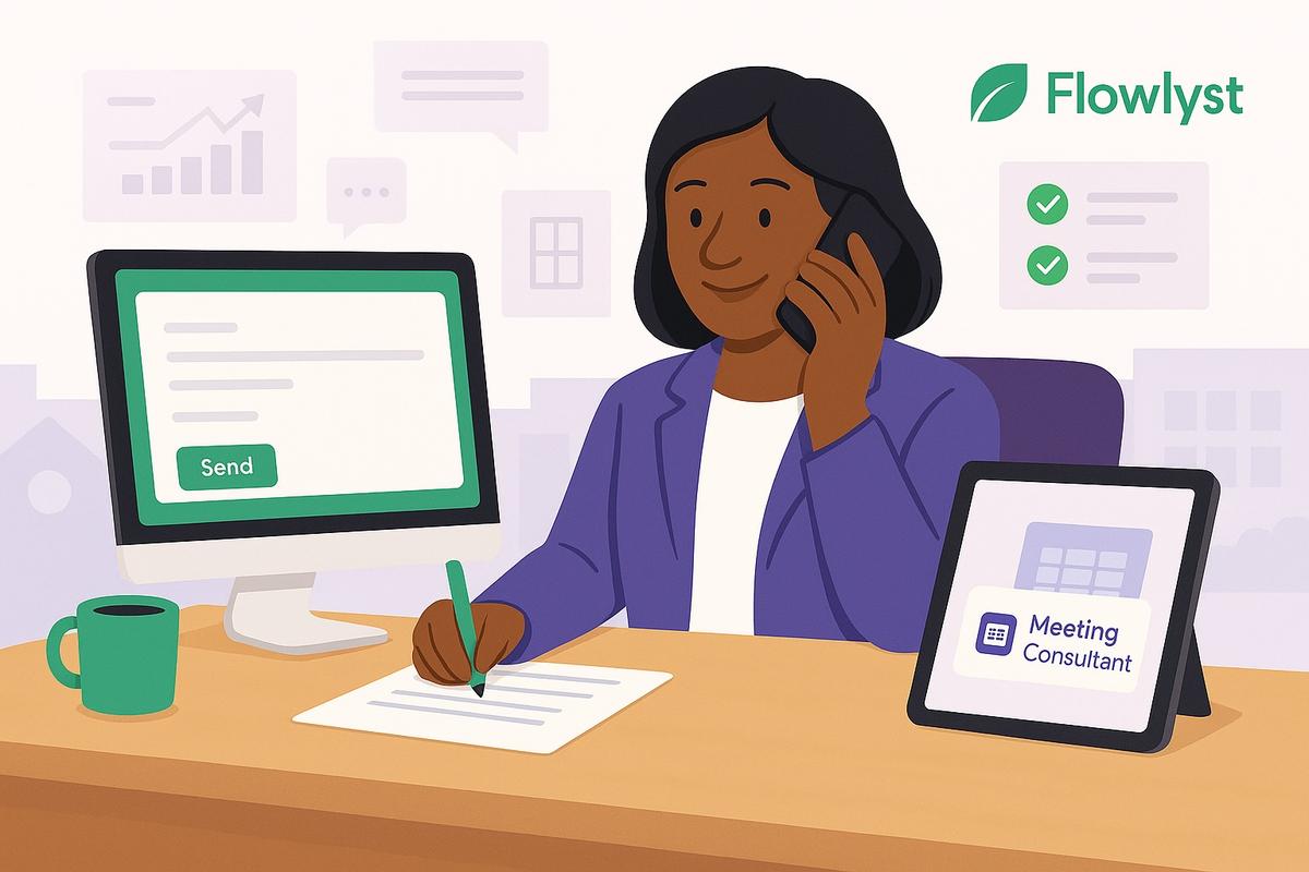 School administrator contacting Flowlyst for training and automation support
